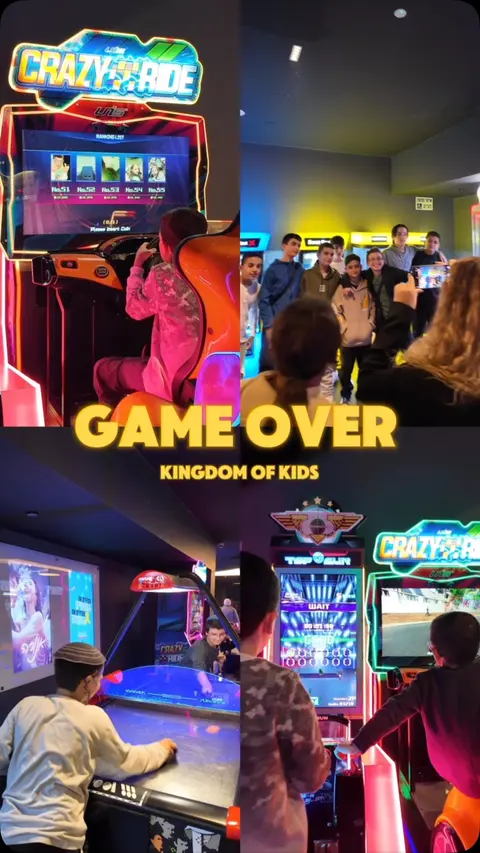מחפשים מקום מלא בכיף וצחוק? GAME OVER מחכה לכם עם מגוון פעילויות, משחקים והרפתקאות שמתאימות לכל גיל , כי אצלנו תמיד כיף.